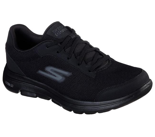 Zapatillas Para Caminar Skechers Hombre - GOwalk 5 Negro SUPKB4815